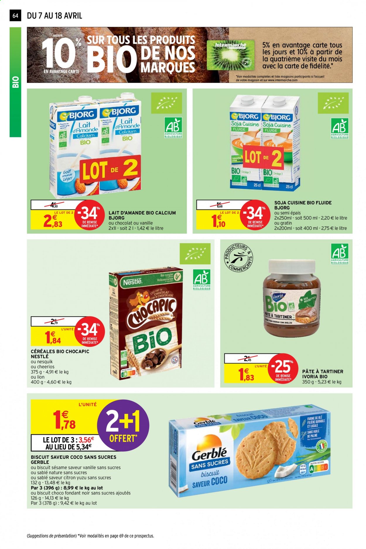 Catalogue Intermarché Super - 07/04/2021 - 18/04/2021. Page 64