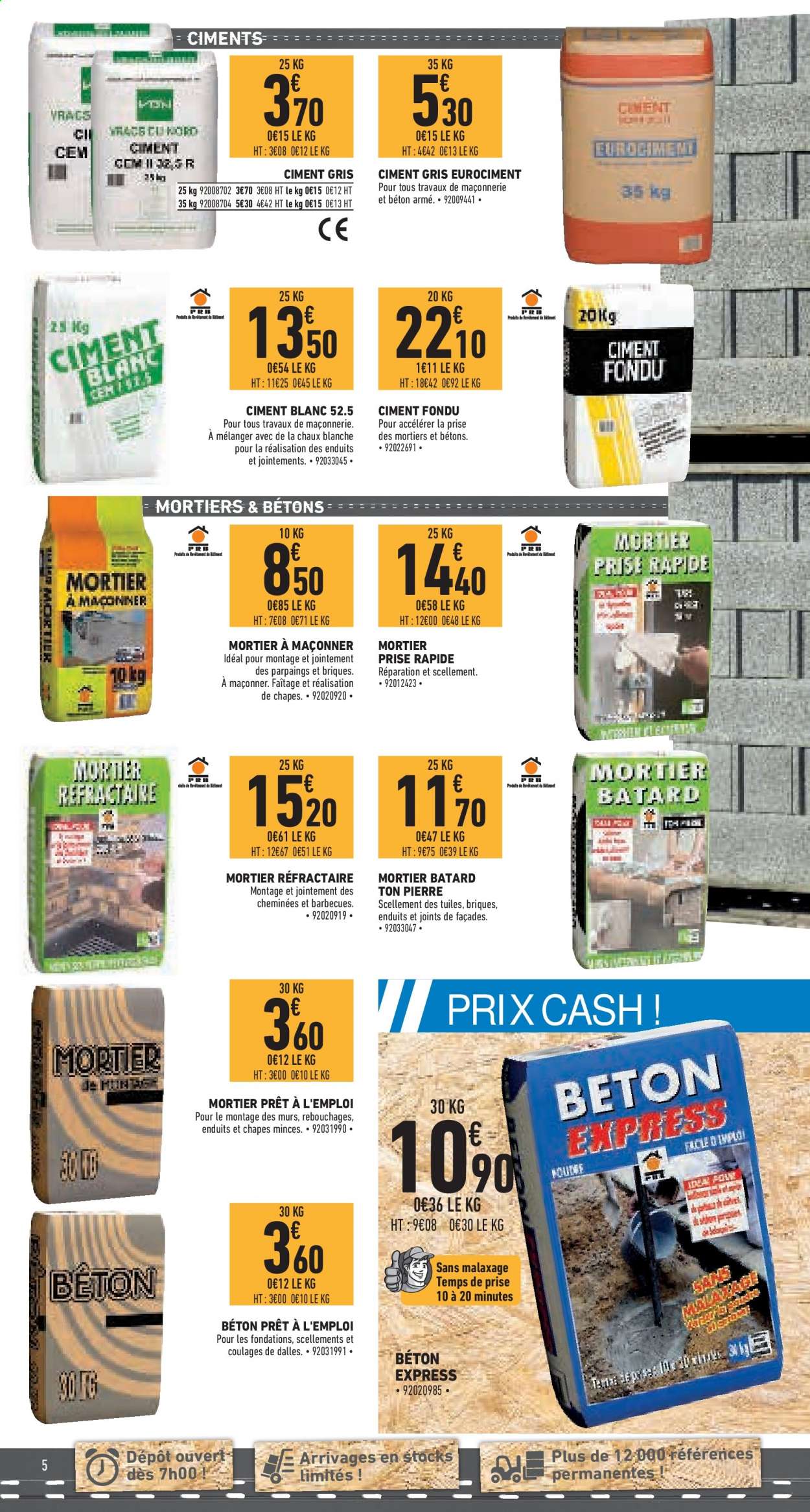 thumbnail - Catalogue Brico Cash - 02/04/2021 - 15/04/2021 - Produits soldés - béton. Page 5.