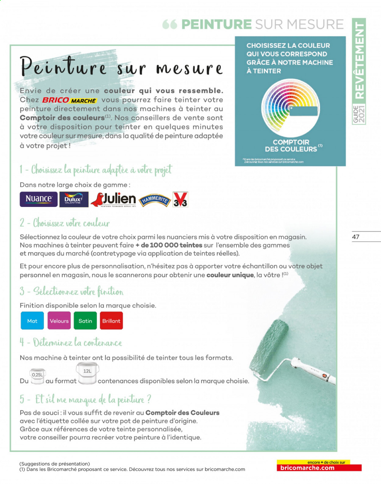 thumbnail - Catalogue Bricomarché - 31/03/2021 - 31/05/2021 - Produits soldés - Dulux. Page 47.