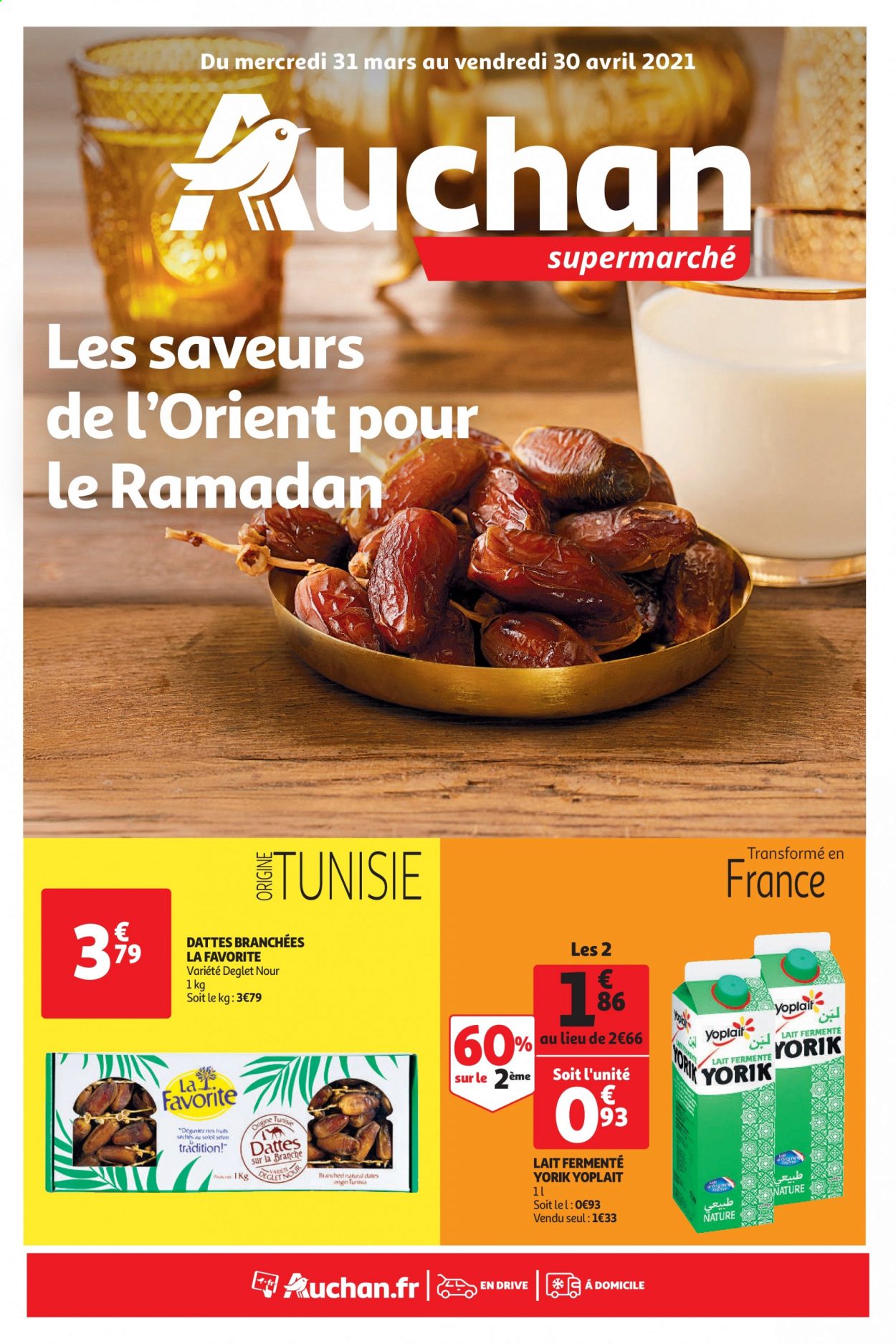 Catalogue Auchan - 31/03/2021 - 30/04/2021. Page 1