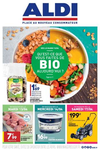 Catalogue ALDI - 13.04.2021 - 19.04.2021.