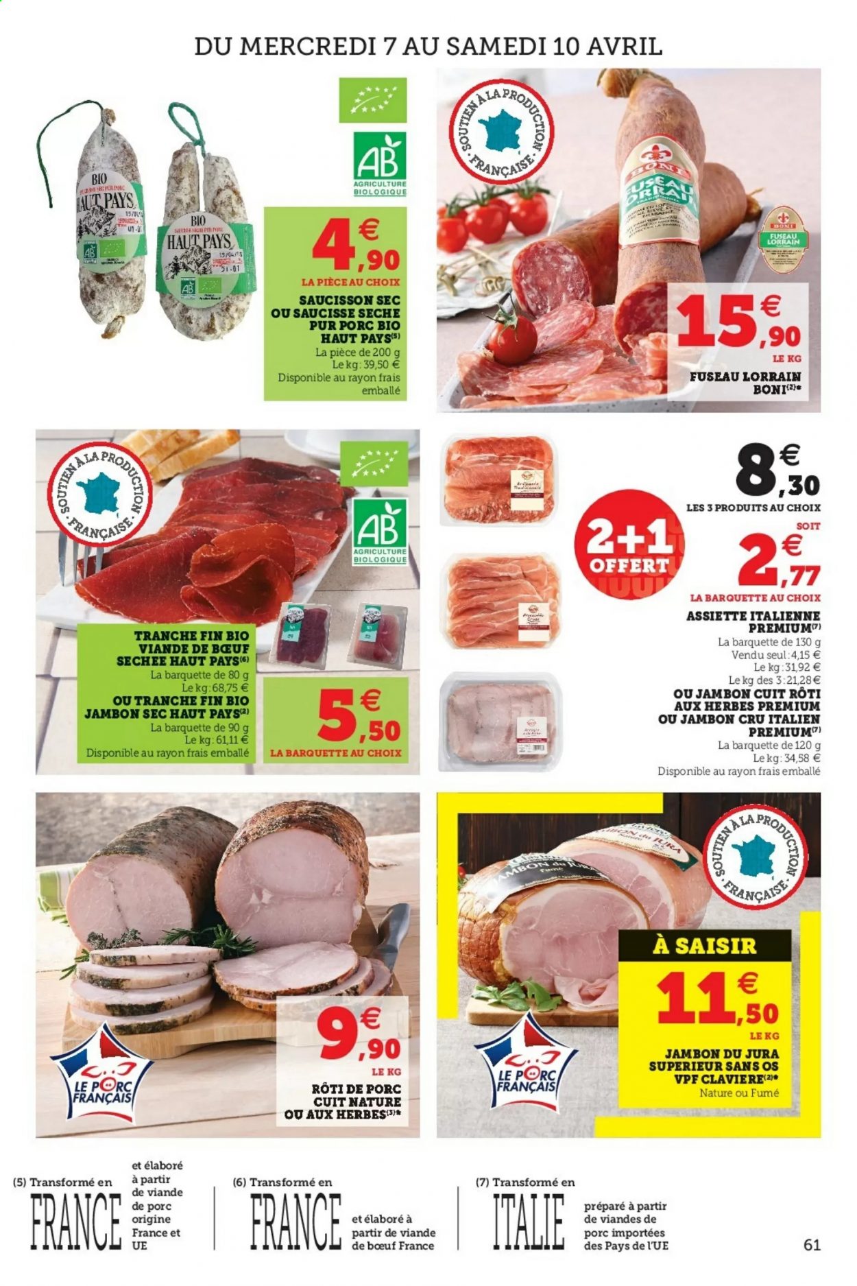 Catalogue SUPER U - 07/04/2021 - 17/04/2021. Page 61