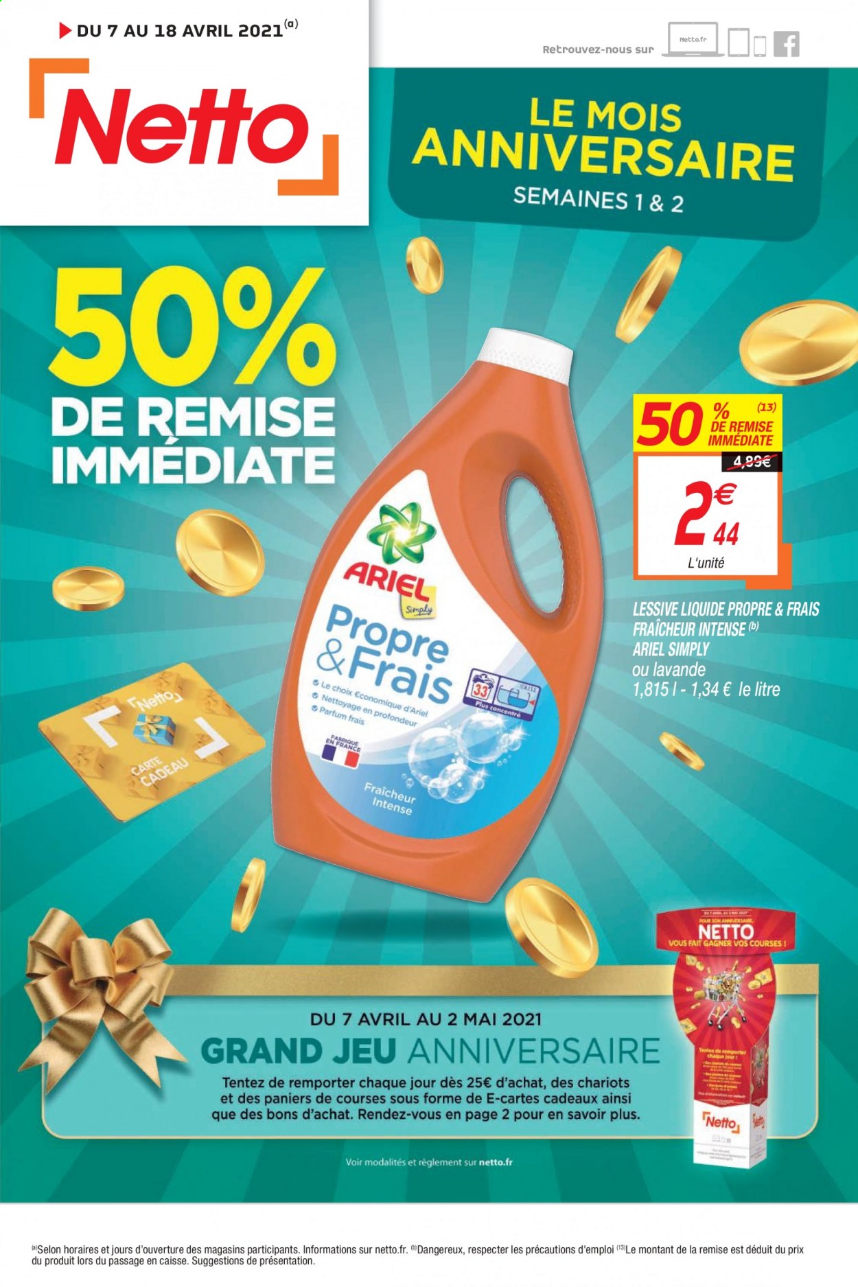 Catalogue Netto - 07/04/2021 - 18/04/2021. Page 1