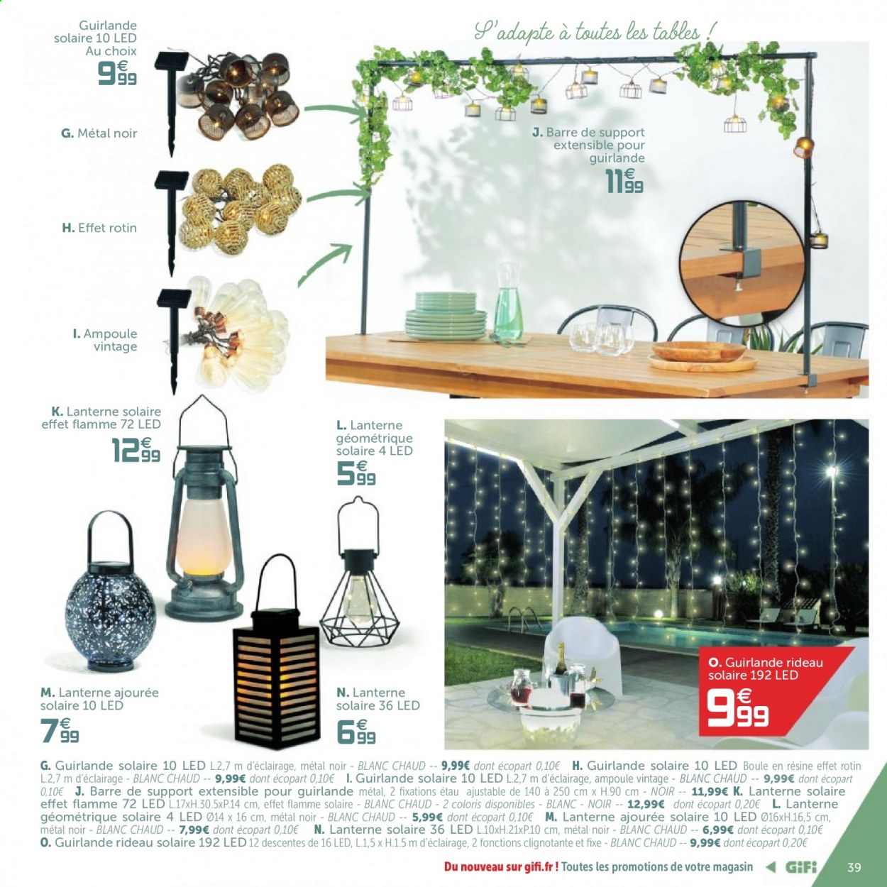 Catalogue GiFi - 06/04/2021 - 19/04/2021. Page 39