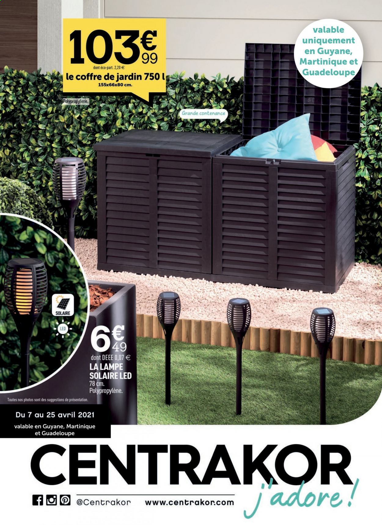 Catalogue Centrakor - 07/04/2021 - 25/04/2021. Page 1