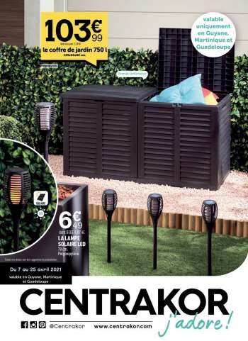 Catalogue Centrakor - 07.04.2021 - 25.04.2021.