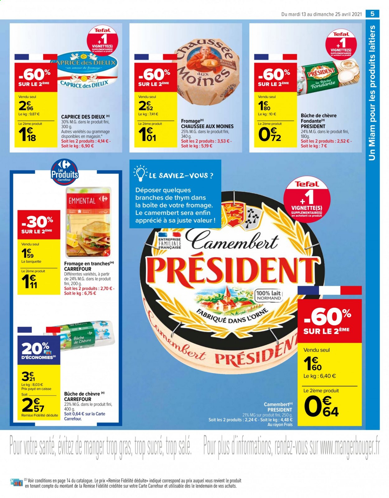 Catalogue Carrefour Market - 13/04/2021 - 25/04/2021. Page 5