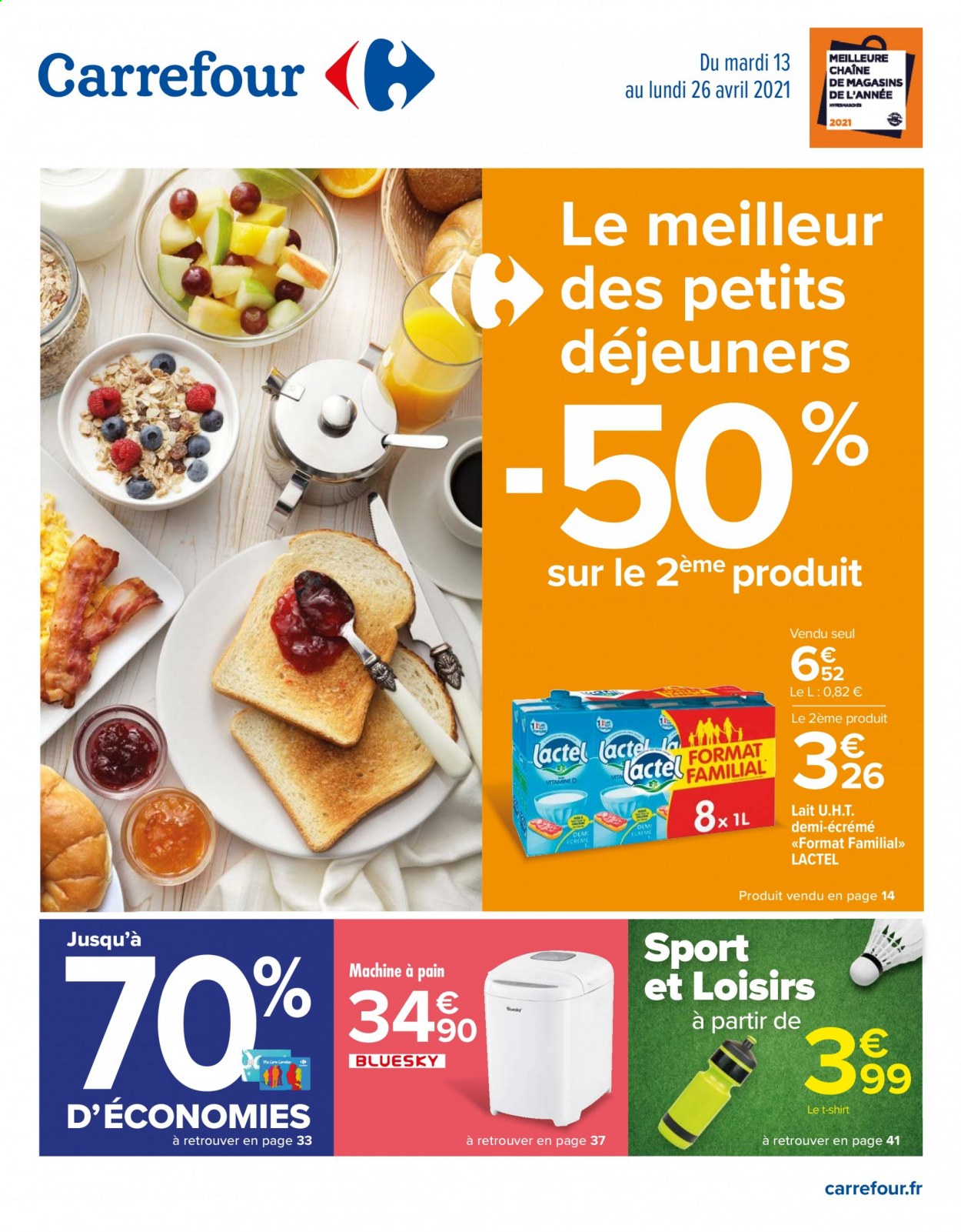 Catalogue Carrefour Hypermarchés - 13/04/2021 - 26/04/2021. Page 1