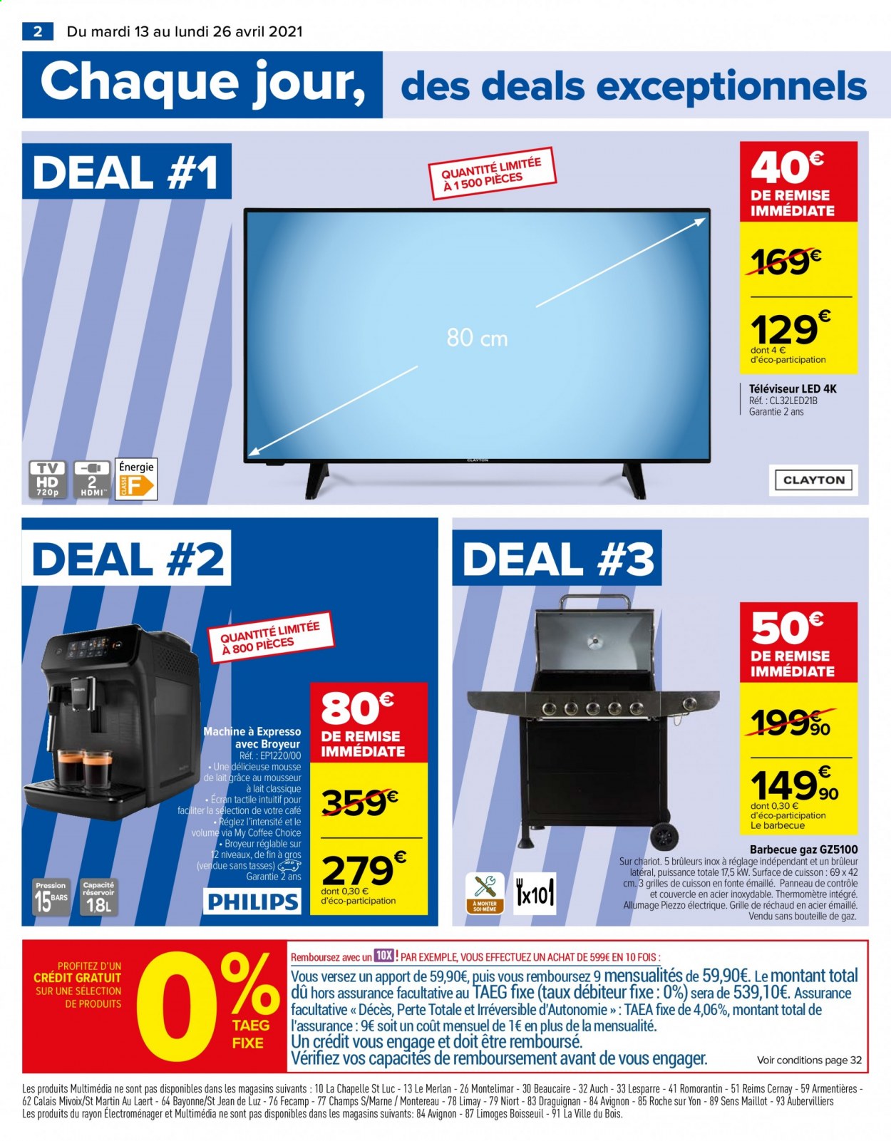 Catalogue Carrefour Hypermarchés - 13/04/2021 - 26/04/2021. Page 4