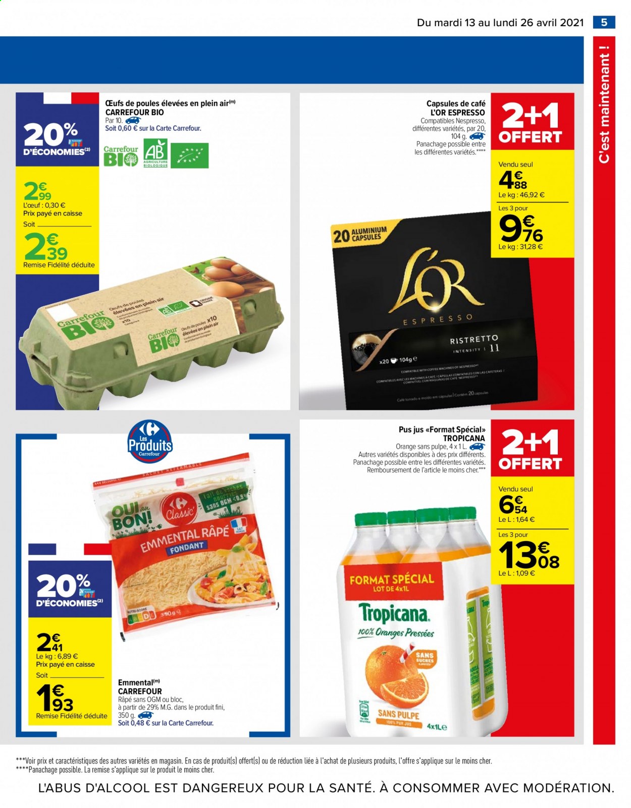 Catalogue Carrefour Hypermarchés - 13/04/2021 - 26/04/2021. Page 7