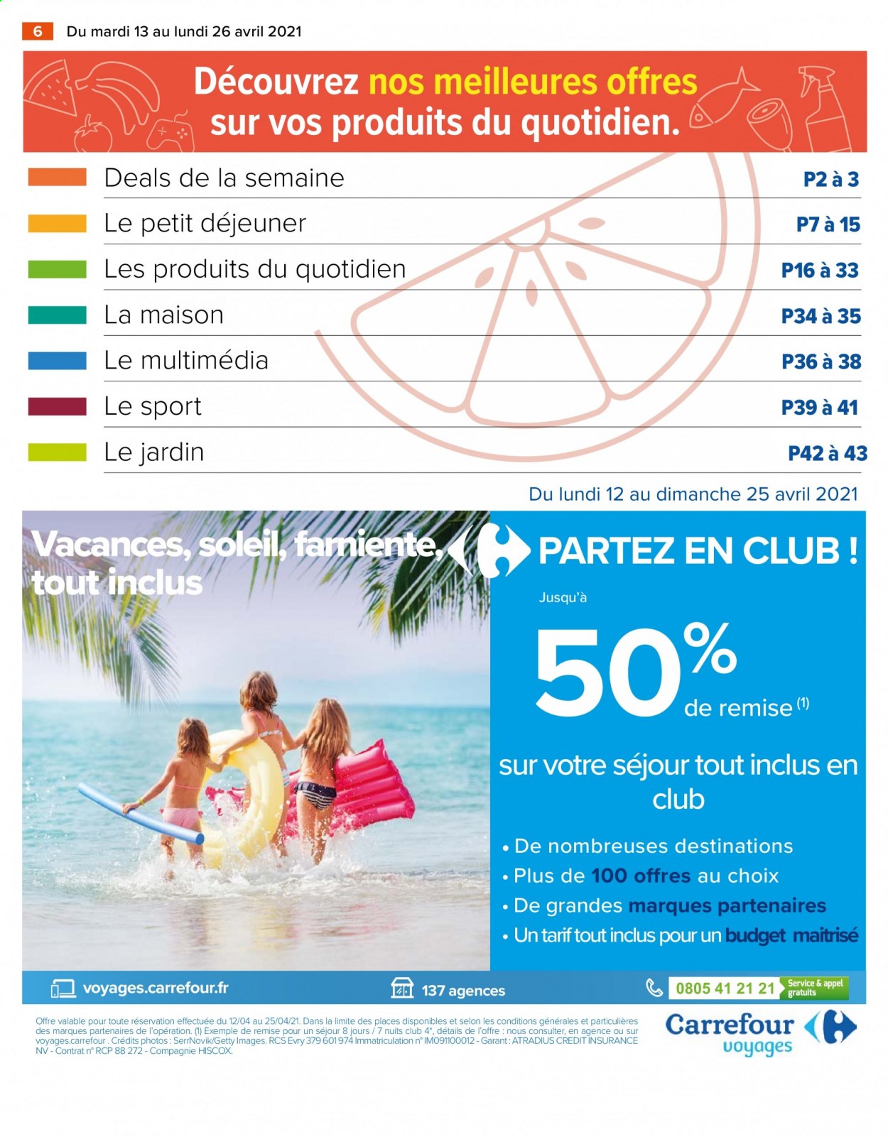 Catalogue Carrefour Hypermarchés - 13/04/2021 - 26/04/2021. Page 8