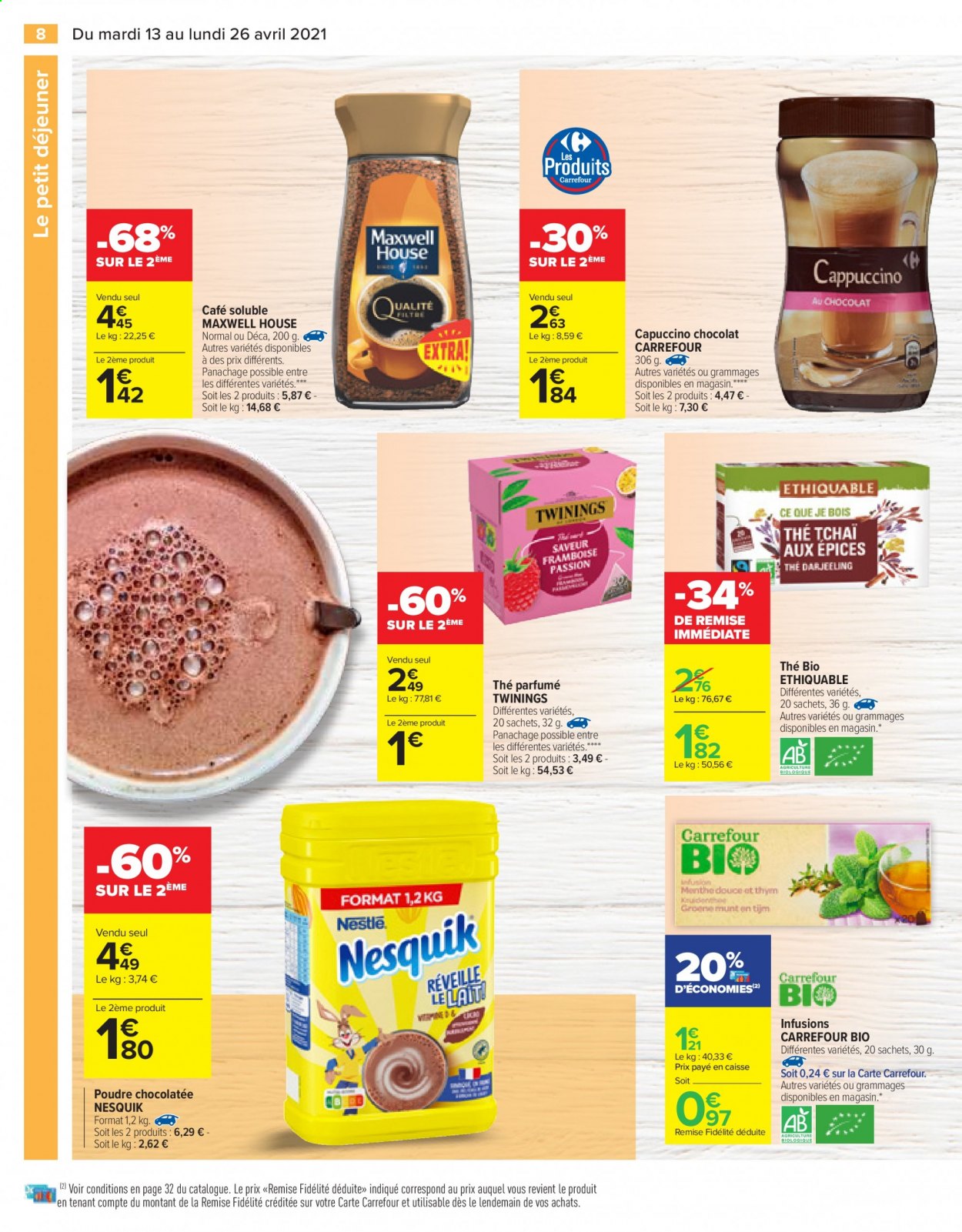 Catalogue Carrefour Hypermarchés - 13/04/2021 - 26/04/2021. Page 10
