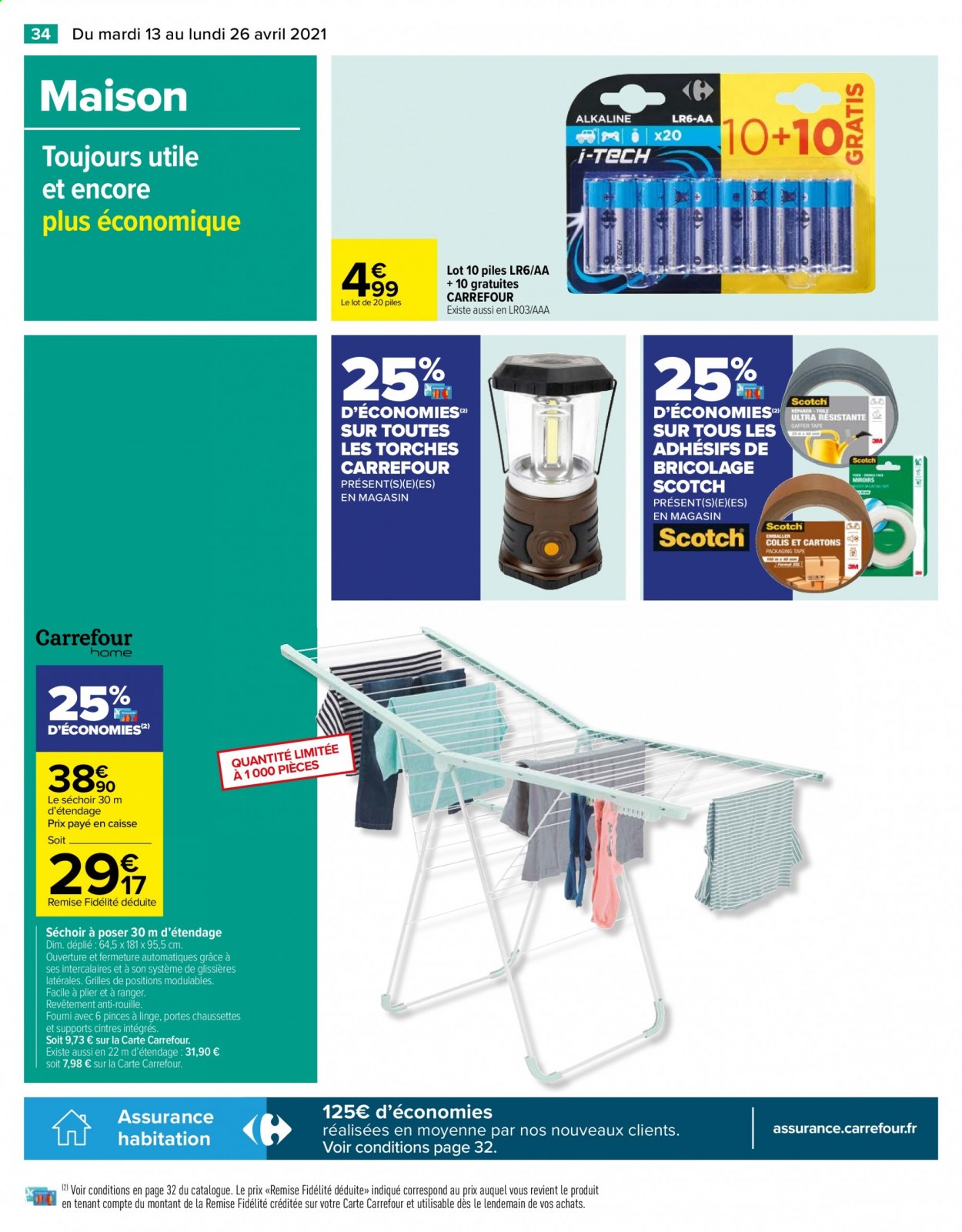 Catalogue Carrefour Hypermarchés - 13/04/2021 - 26/04/2021. Page 36