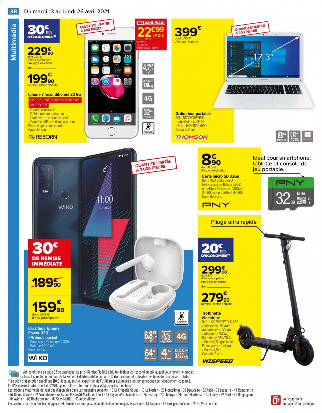Catalogue Carrefour Hypermarchés - 13/04/2021 - 26/04/2021. Page 40
