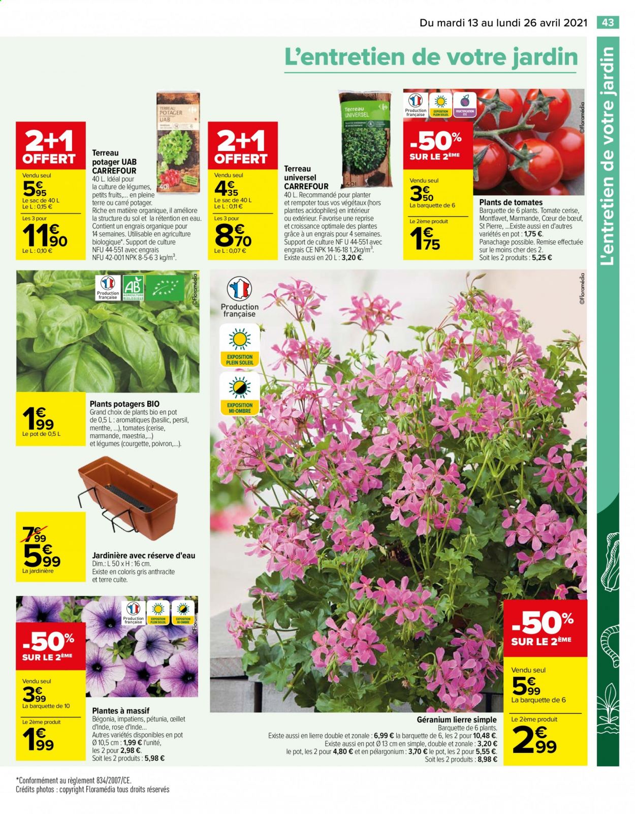 Catalogue Carrefour Hypermarchés - 13/04/2021 - 26/04/2021. Page 45