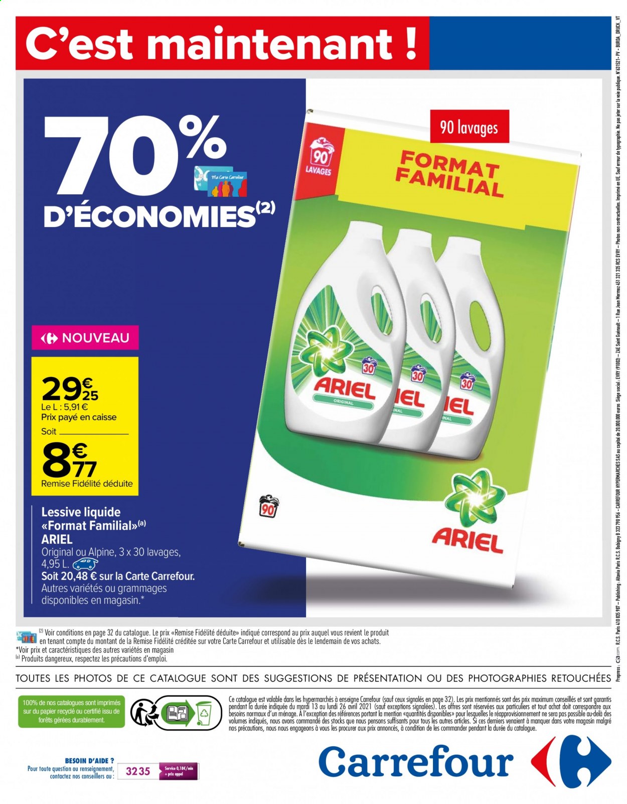 Catalogue Carrefour Hypermarchés - 13/04/2021 - 26/04/2021. Page 47