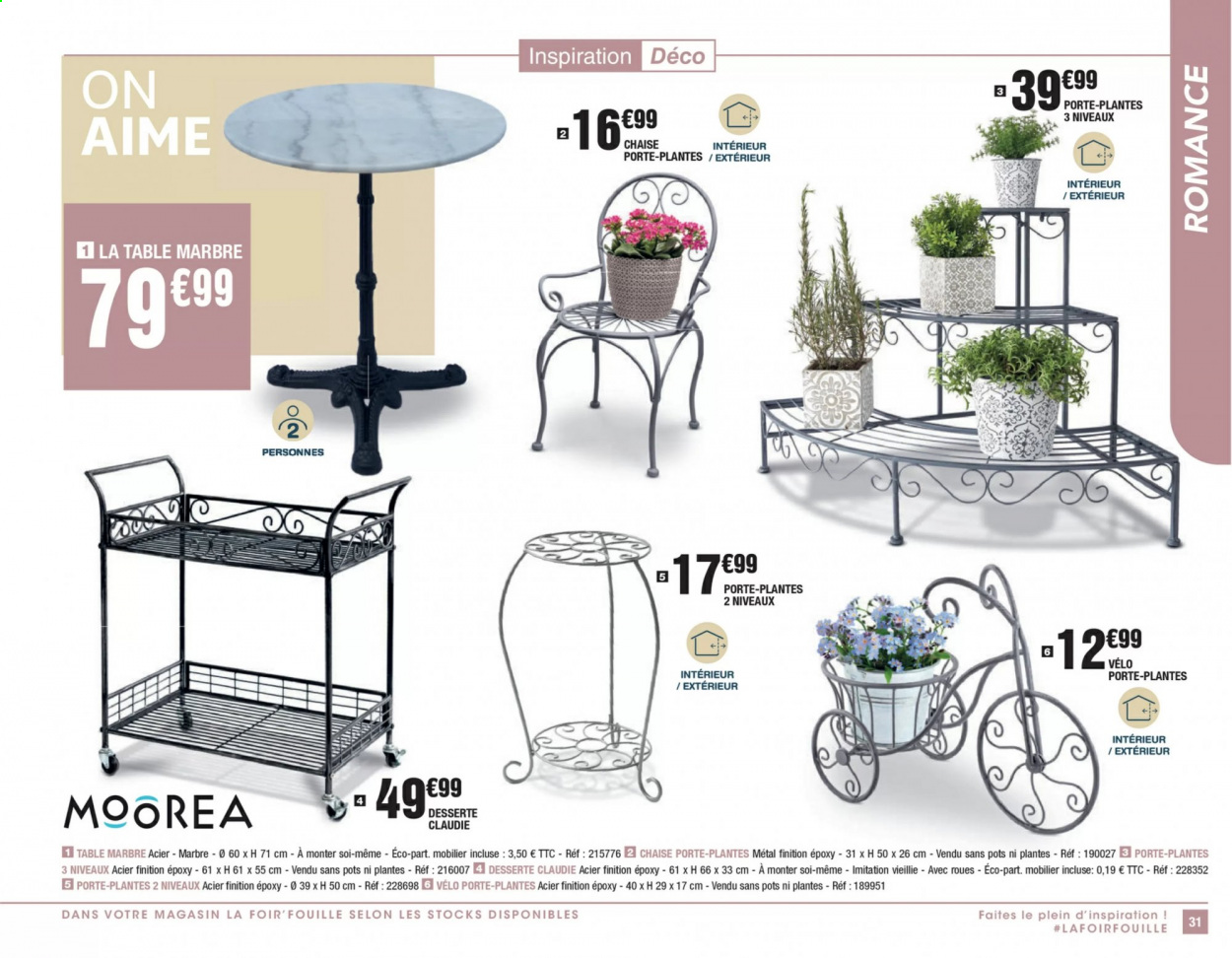 Catalogue La Foir'Fouille. Page 31