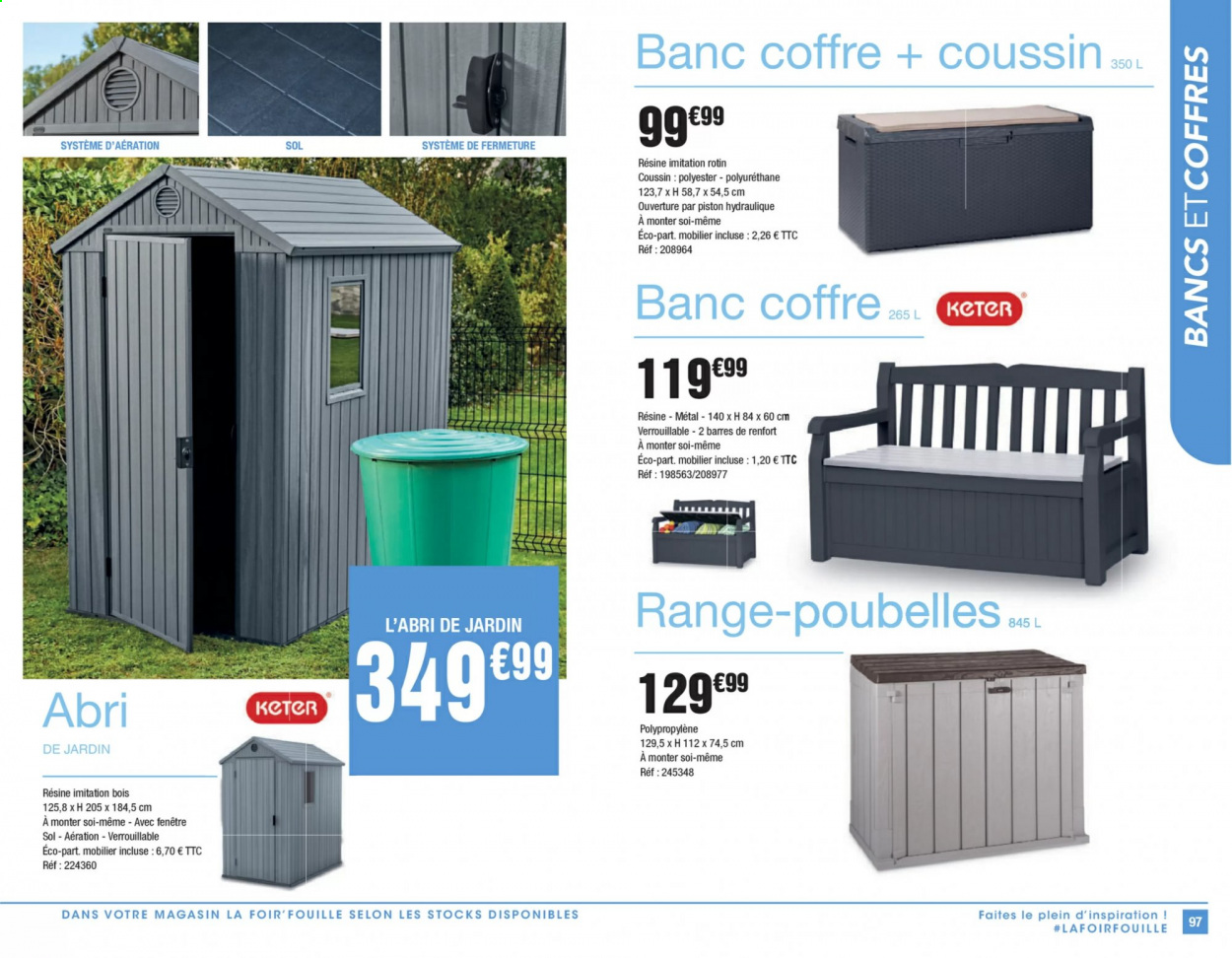 Catalogue La Foir'Fouille. Page 97