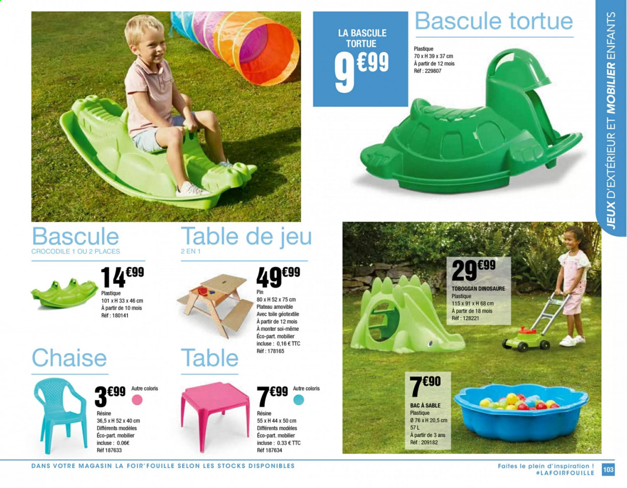 Catalogue La Foir'Fouille. Page 103