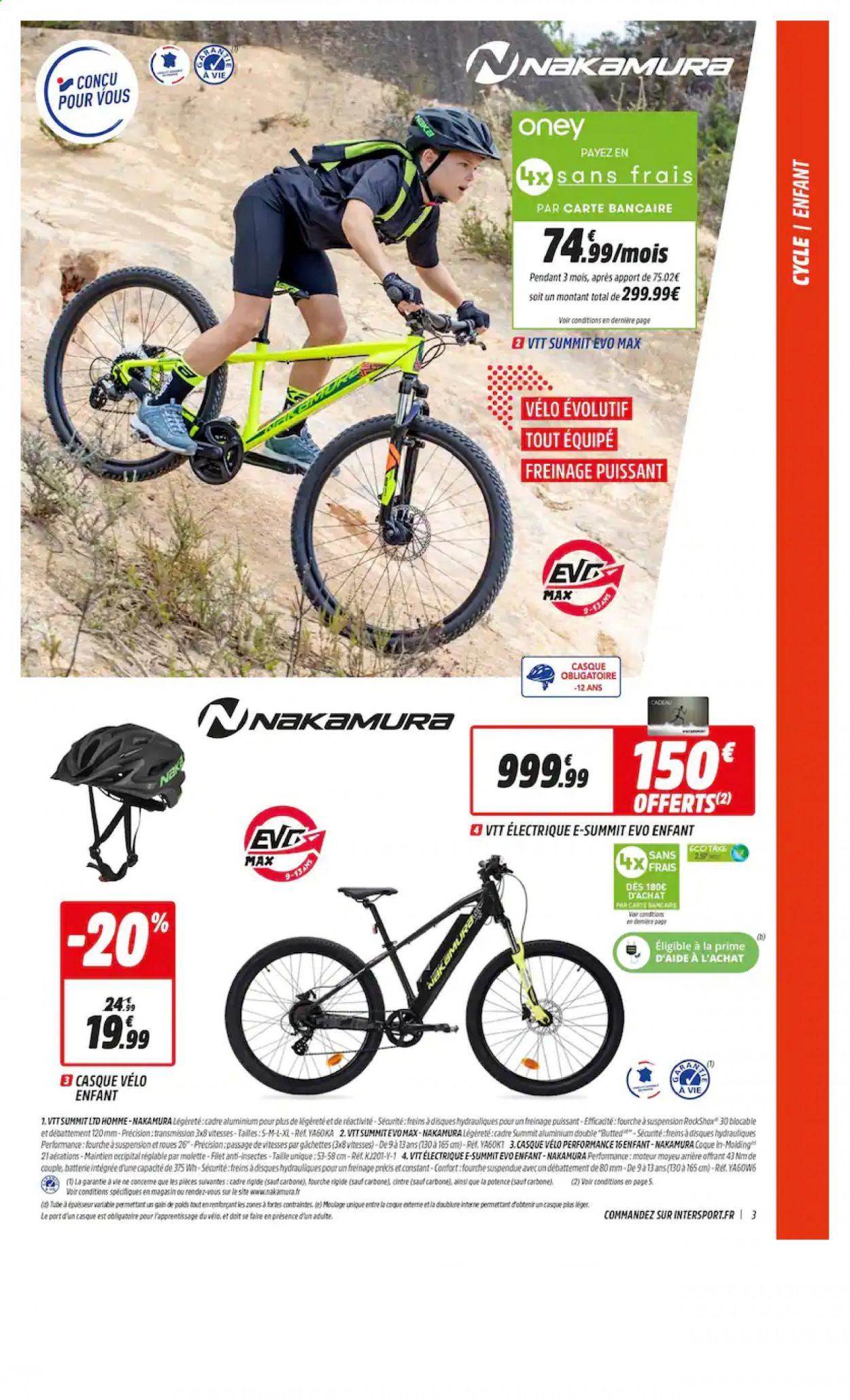 thumbnail - Catalogue INTERSPORT - 06/04/2021 - 18/04/2021 - Produits soldés - vélo. Page 3.