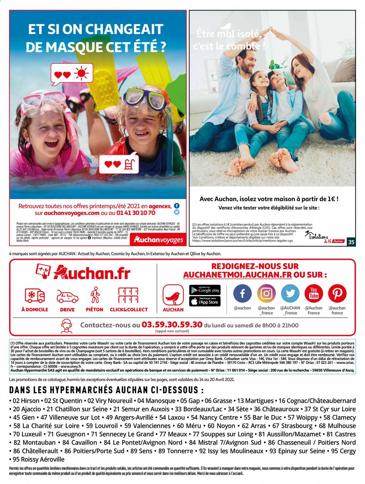 Catalogue Auchan - 14/04/2021 - 20/04/2021. Page 37