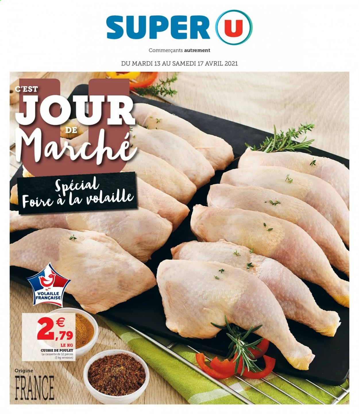 Catalogue SUPER U - 13/04/2021 - 17/04/2021. Page 1