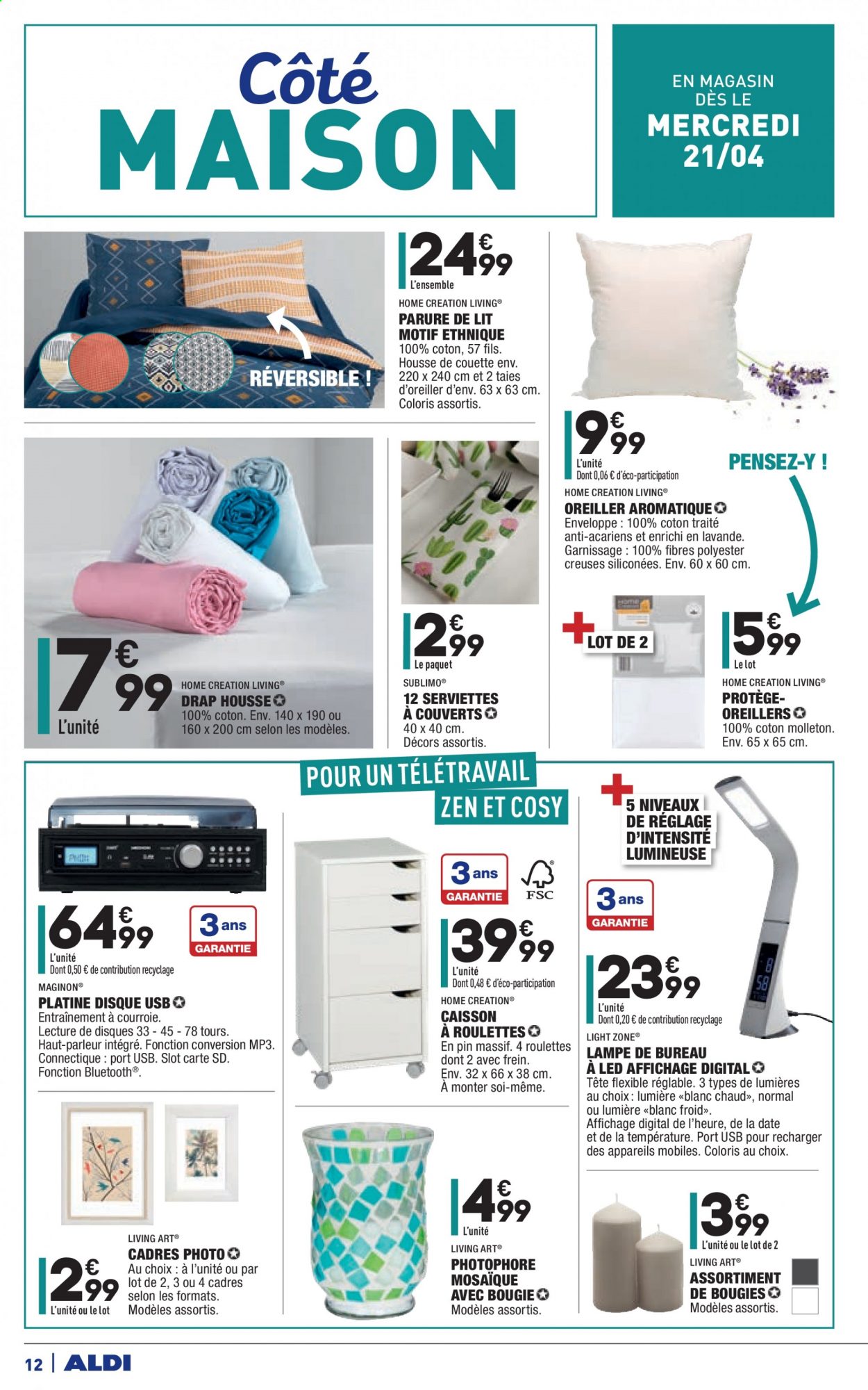 Catalogue ALDI - 20/04/2021 - 26/04/2021. Page 12