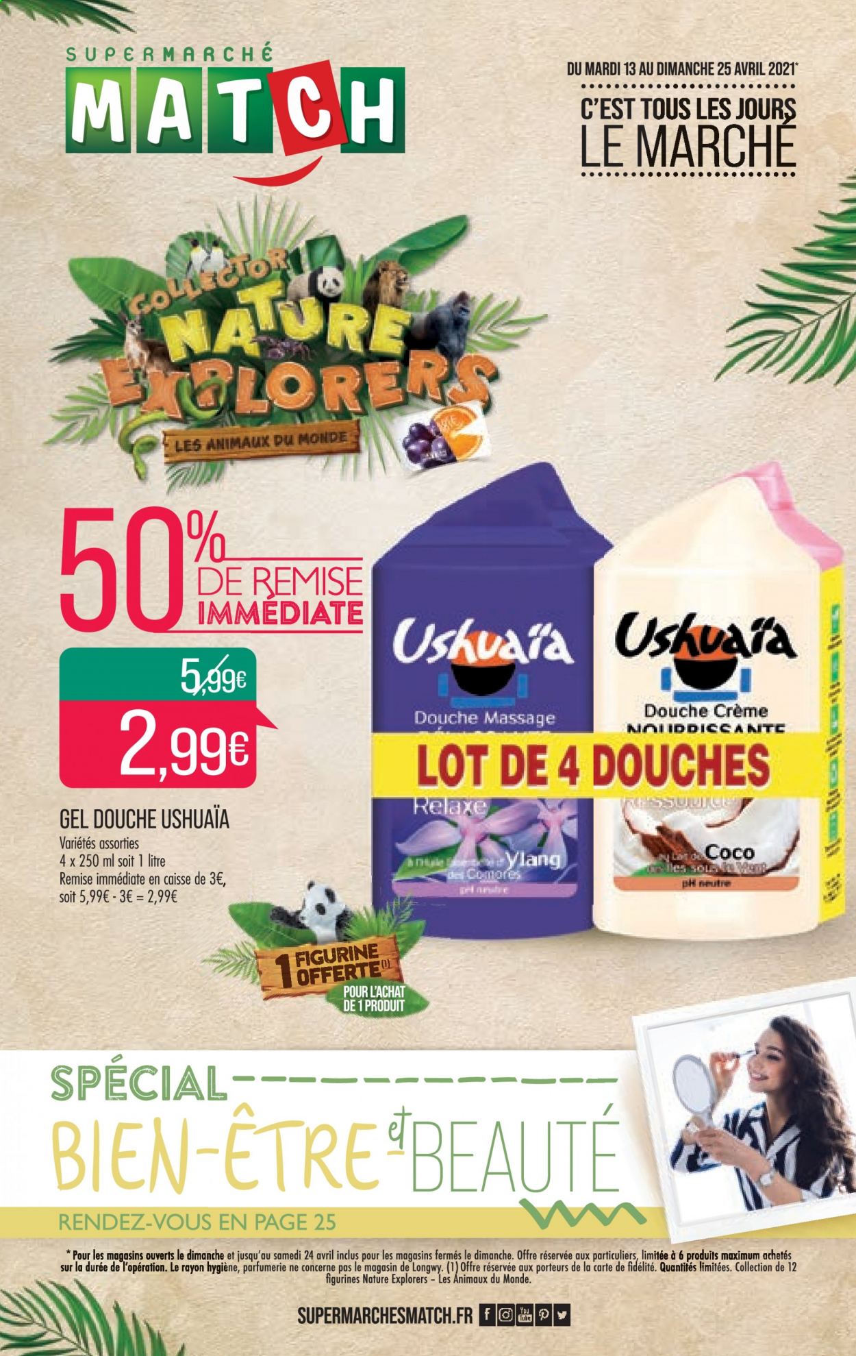 Catalogue Supermarché Match - 13/04/2021 - 25/04/2021. Page 1