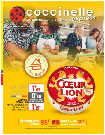 Catalogue Coccinelle Express - 14.04.2021 - 25.04.2021.