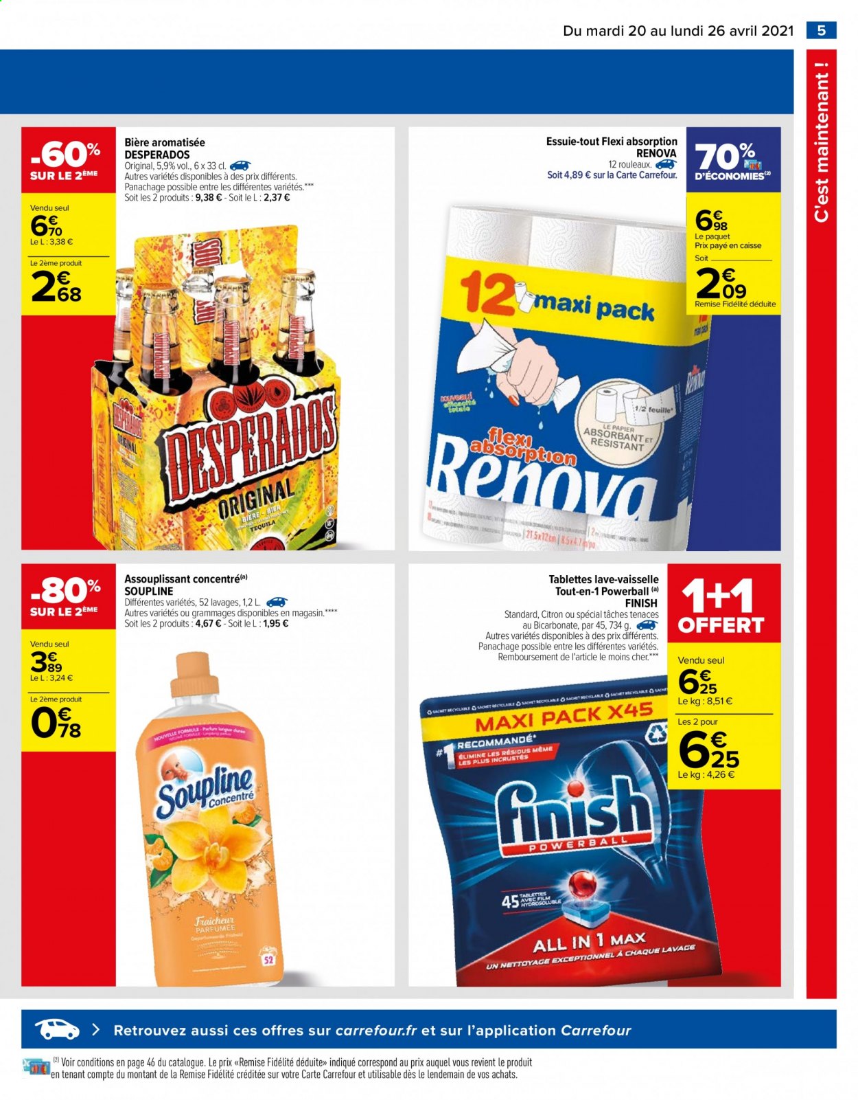 Catalogue Carrefour Hypermarchés - 20/04/2021 - 26/04/2021. Page 5