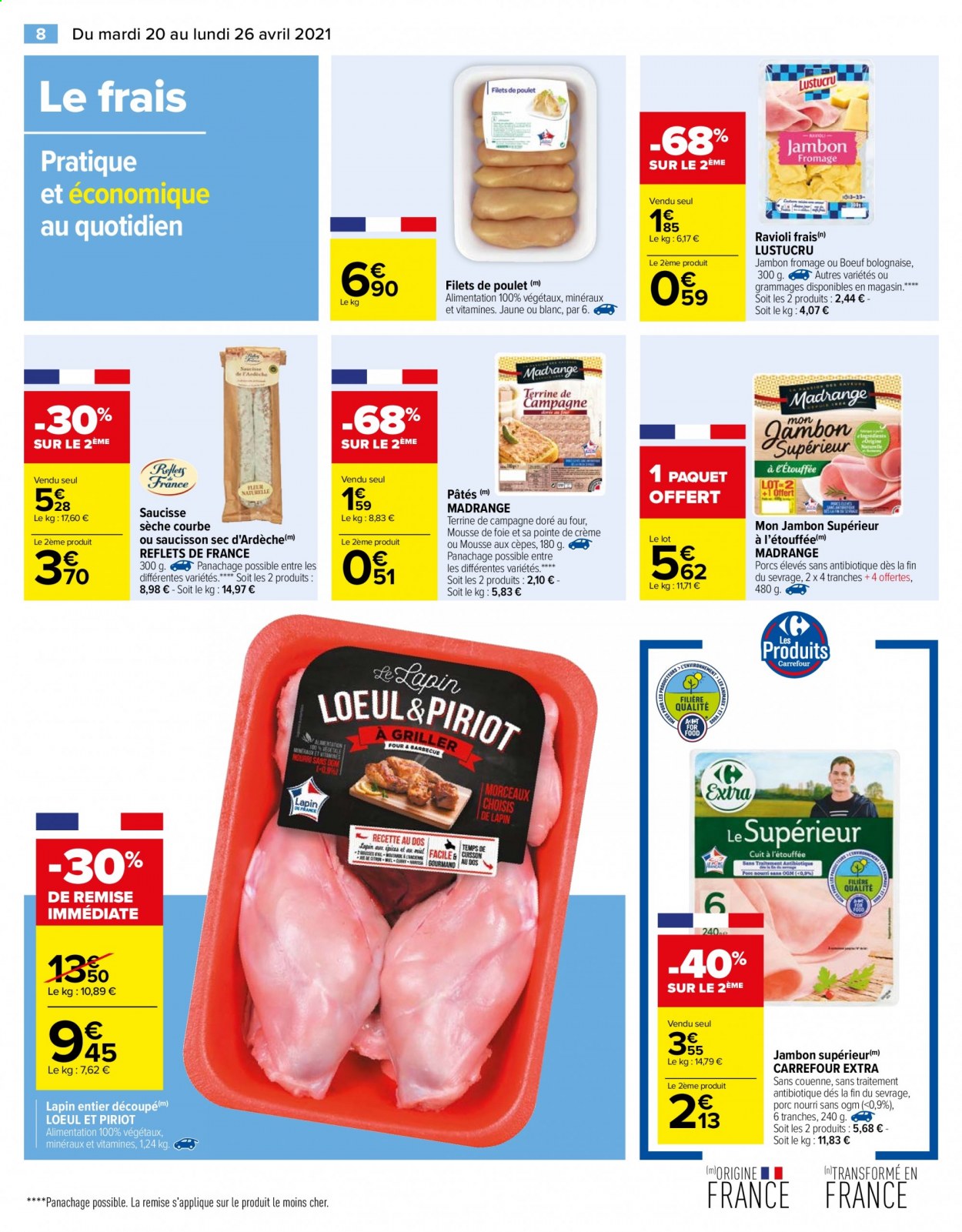 Catalogue Carrefour Hypermarchés - 20/04/2021 - 26/04/2021. Page 8