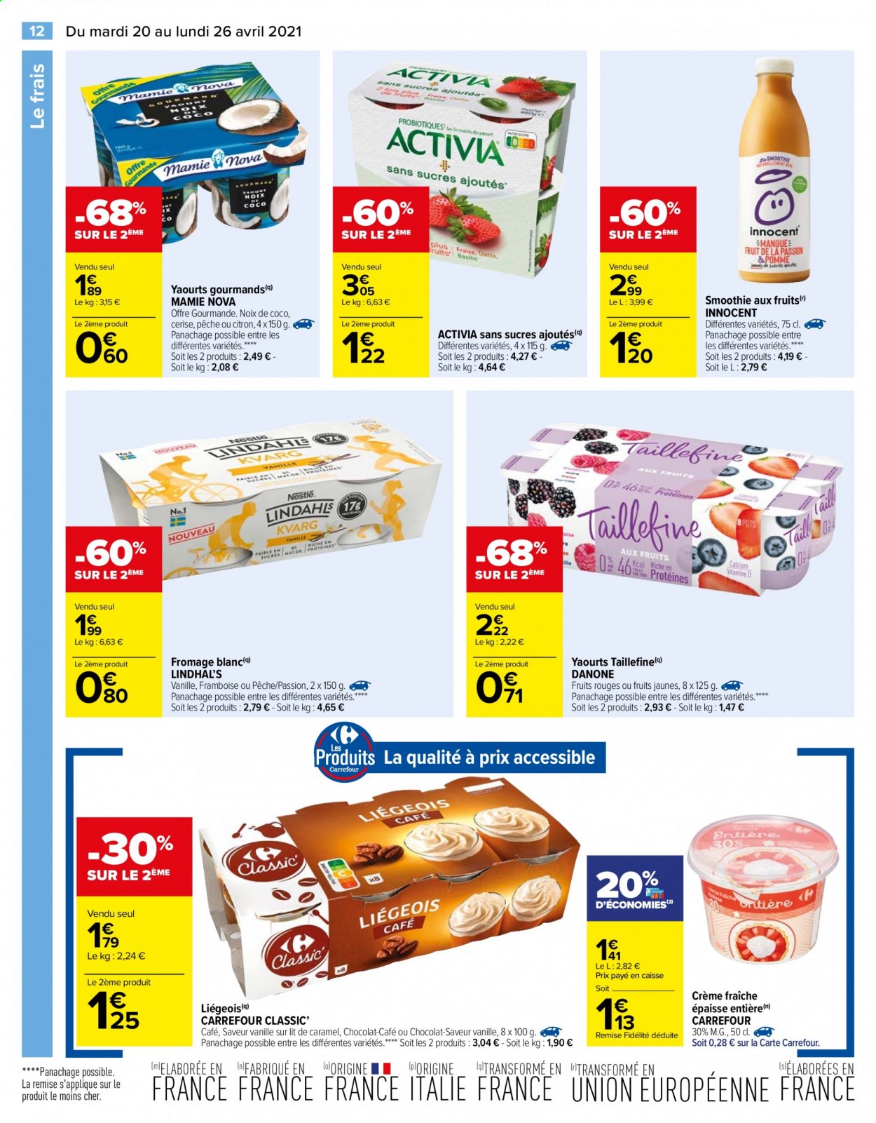 Catalogue Carrefour Hypermarchés - 20/04/2021 - 26/04/2021. Page 12