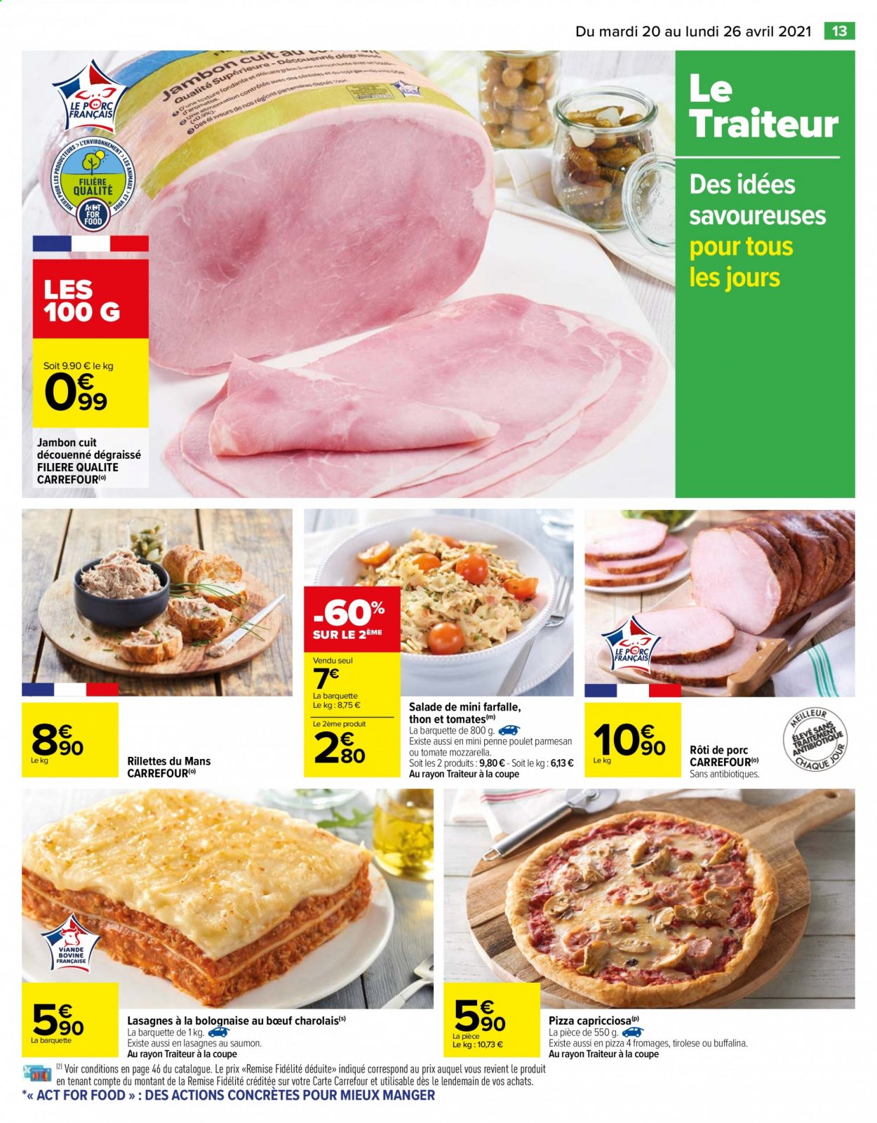 Catalogue Carrefour Hypermarchés - 20/04/2021 - 26/04/2021. Page 13