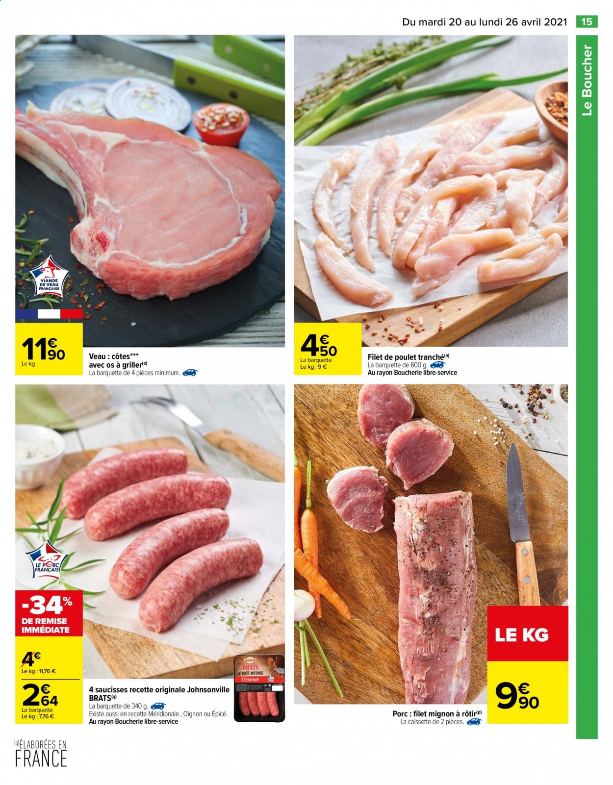 Catalogue Carrefour Hypermarchés - 20/04/2021 - 26/04/2021. Page 15