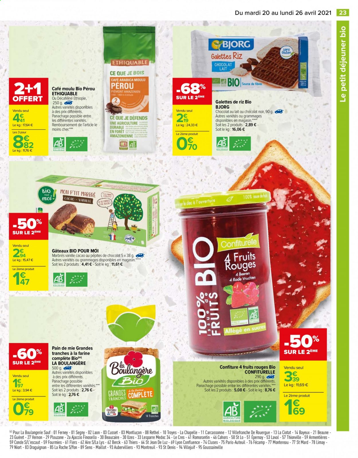 Catalogue Carrefour Hypermarchés - 20/04/2021 - 26/04/2021. Page 23