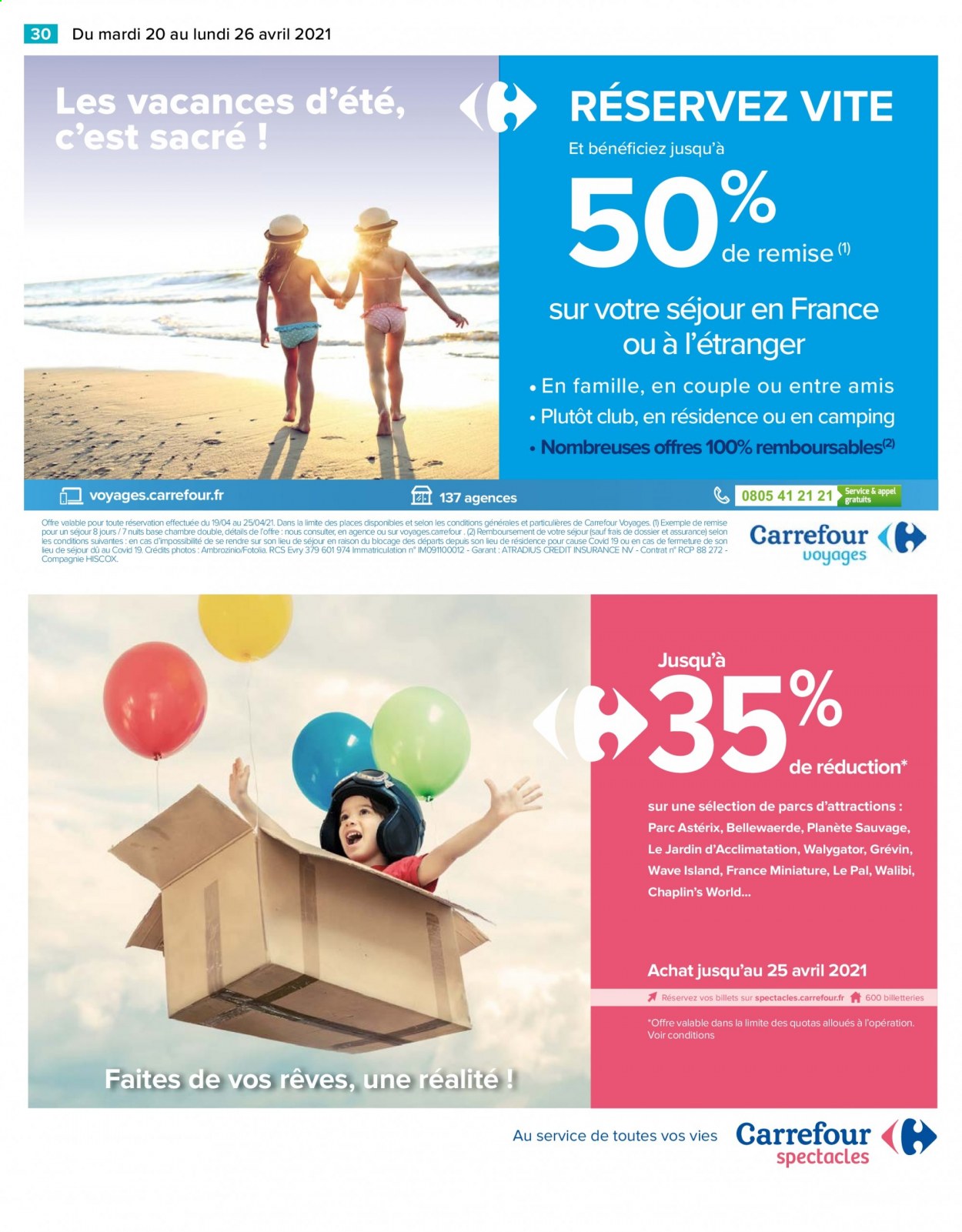 Catalogue Carrefour Hypermarchés - 20/04/2021 - 26/04/2021. Page 30