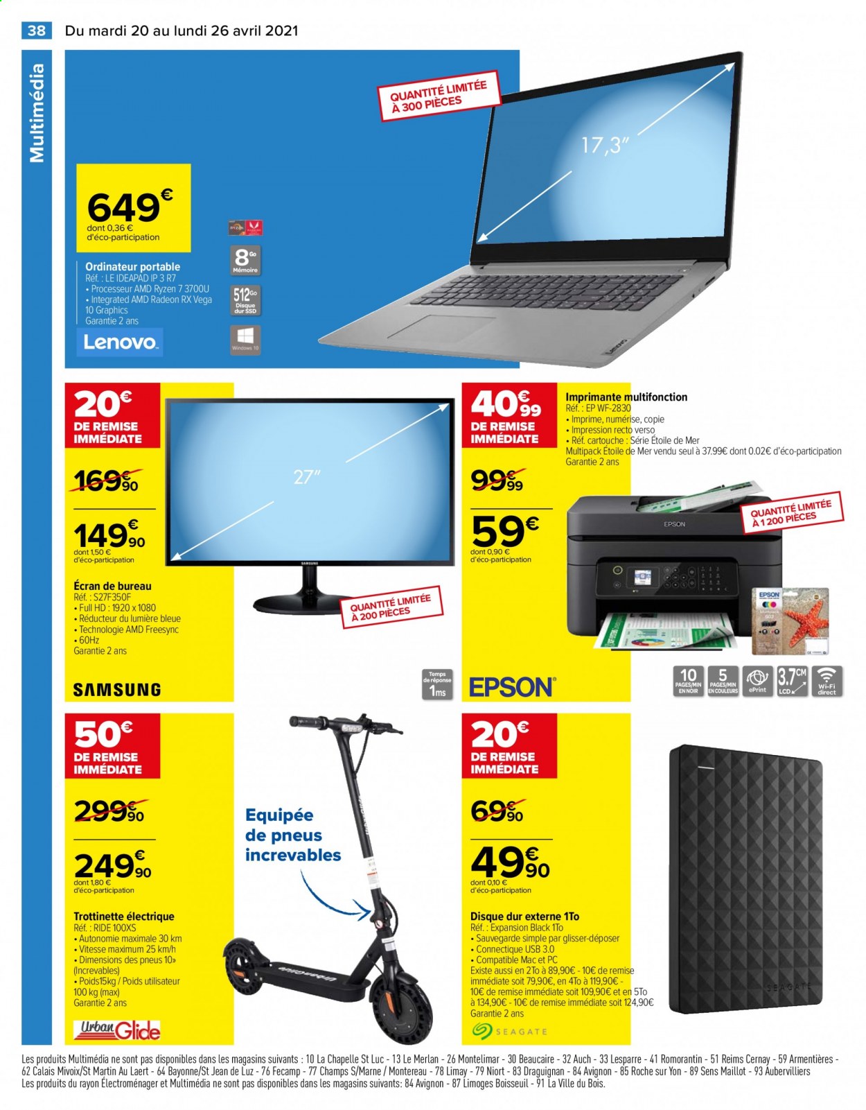 Catalogue Carrefour Hypermarchés - 20/04/2021 - 26/04/2021. Page 38