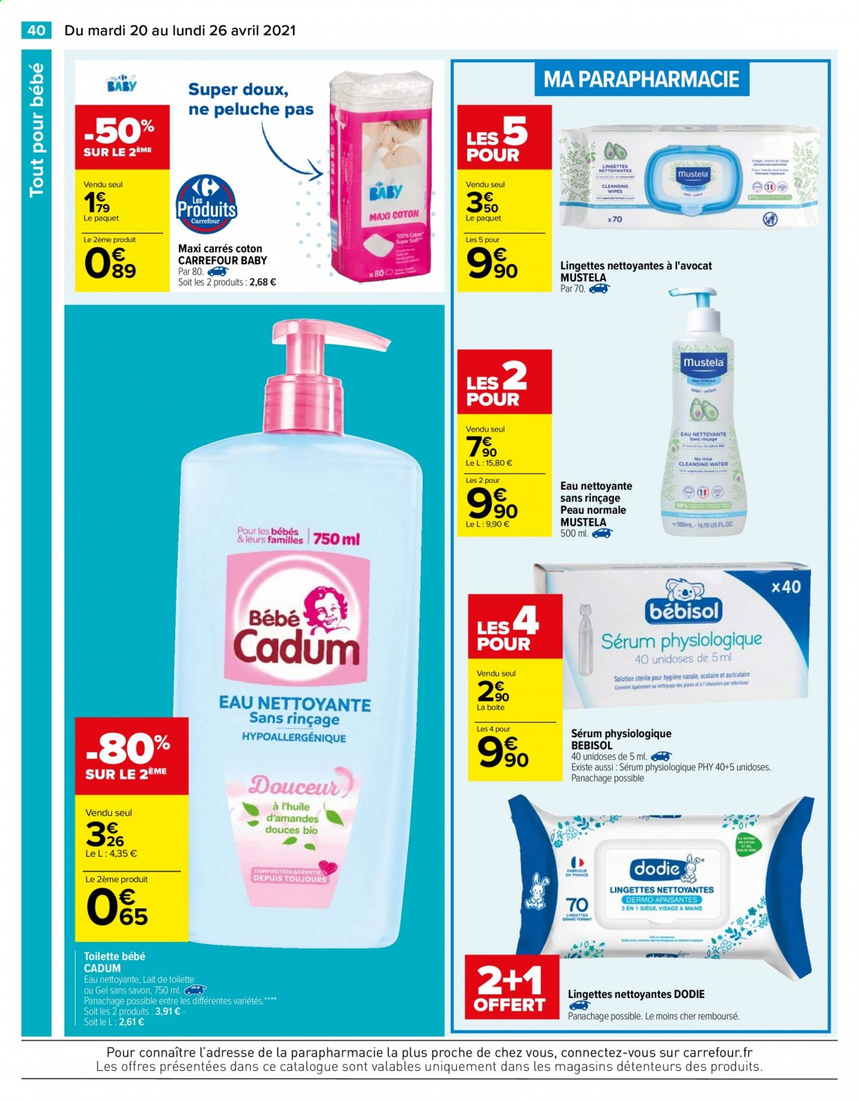 Catalogue Carrefour Hypermarchés - 20/04/2021 - 26/04/2021. Page 40
