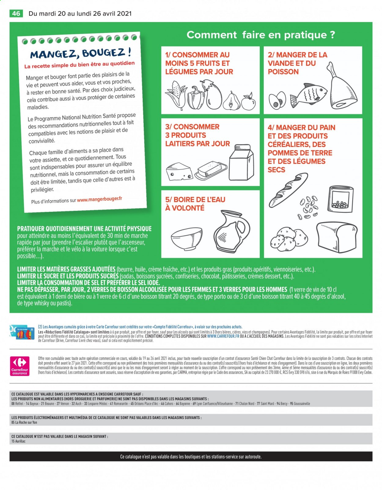 Catalogue Carrefour Hypermarchés - 20/04/2021 - 26/04/2021. Page 46