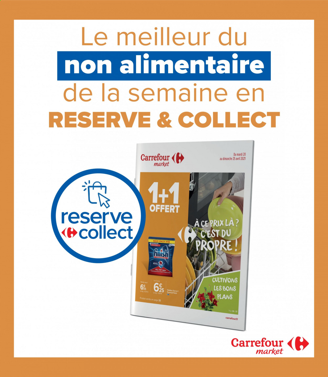 Catalogue Carrefour Market - 20/04/2021 - 25/04/2021. Page 1