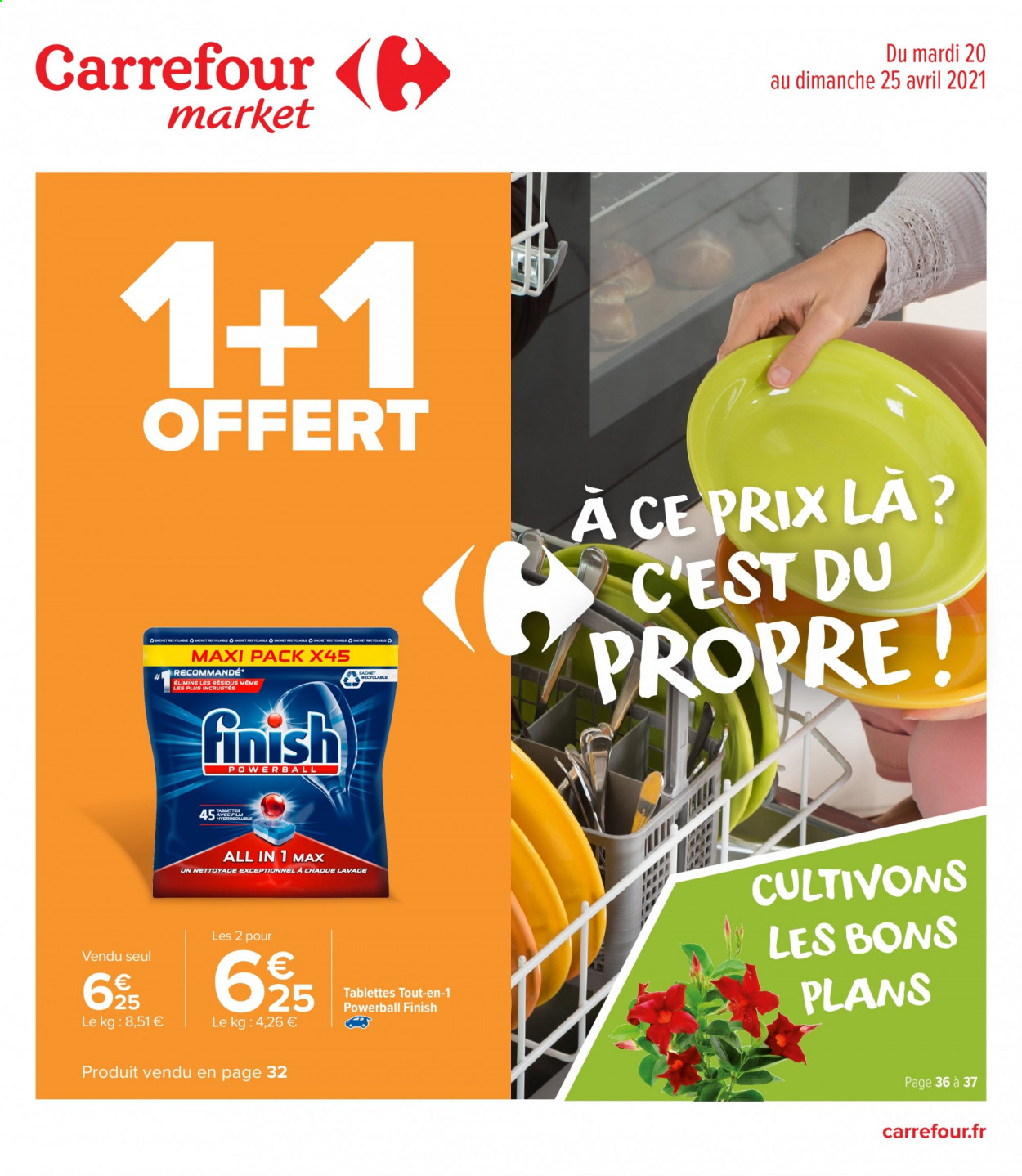 Catalogue Carrefour Market - 20/04/2021 - 25/04/2021. Page 1