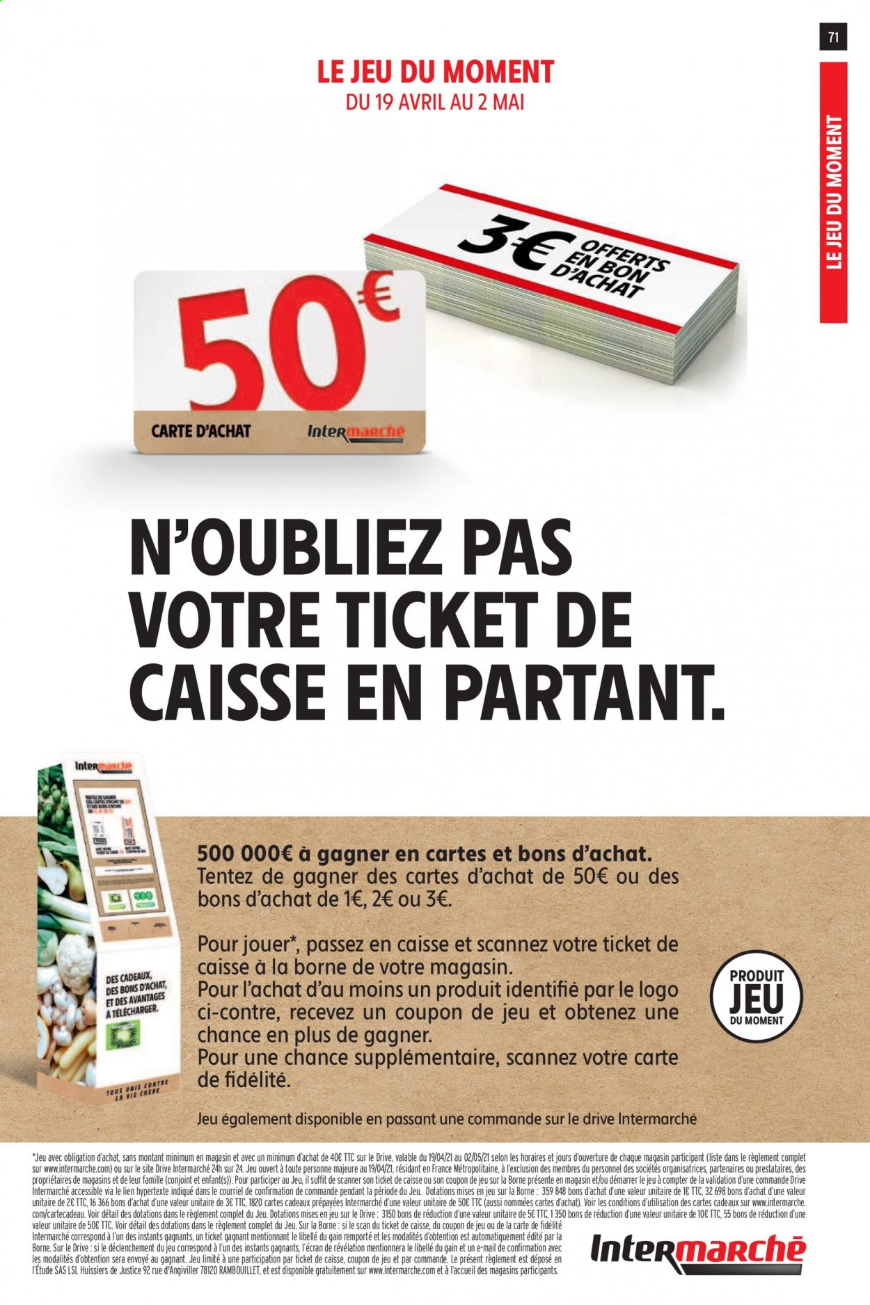 Catalogue Intermarché Super - 20/04/2021 - 02/05/2021. Page 71