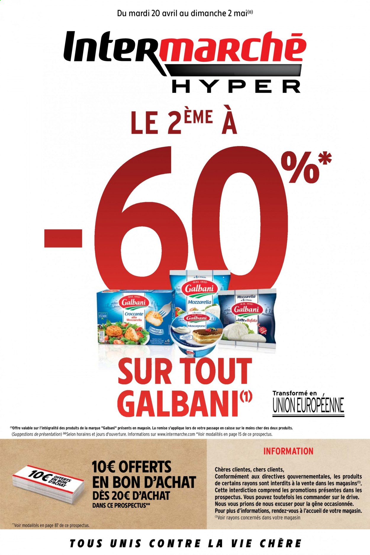 Catalogue Intermarché Hyper - 20/04/2021 - 02/05/2021. Page 1