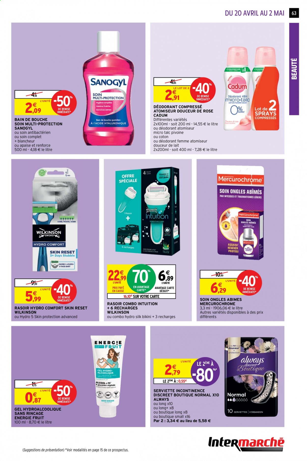 Catalogue Intermarché Hyper - 20/04/2021 - 02/05/2021. Page 63