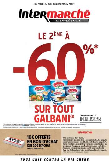 Catalogue Intermarché Contact - 20.04.2021 - 02.05.2021.