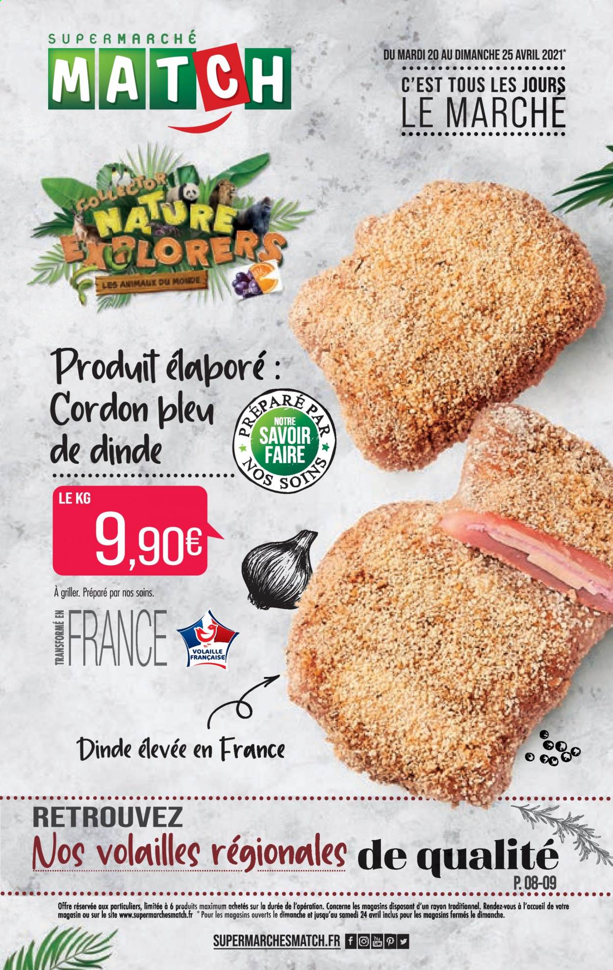 Catalogue Supermarché Match - 20/04/2021 - 25/04/2021. Page 1