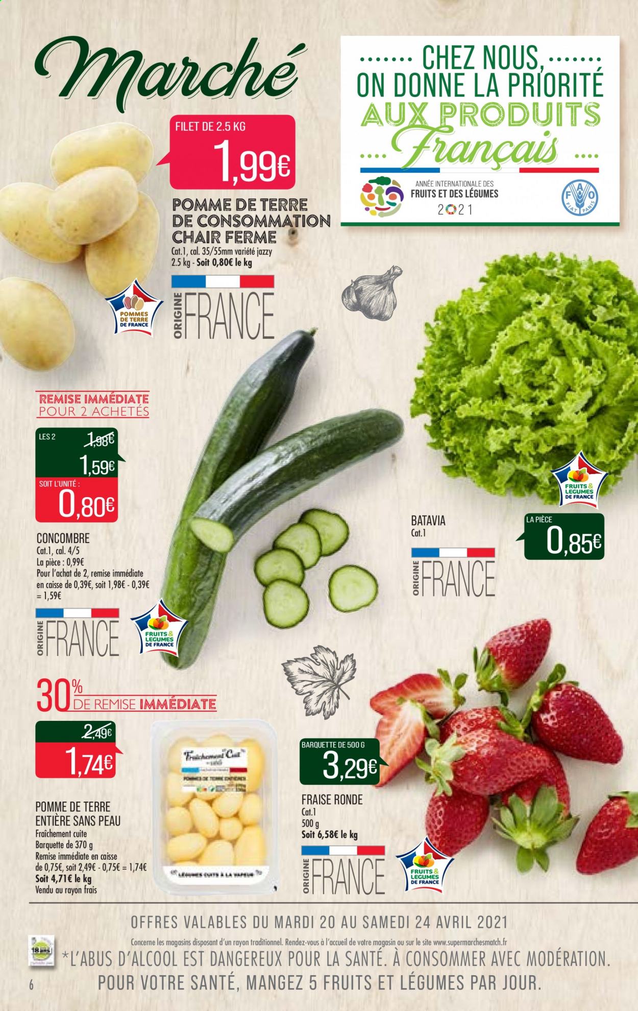 Catalogue Supermarché Match - 20/04/2021 - 25/04/2021. Page 6