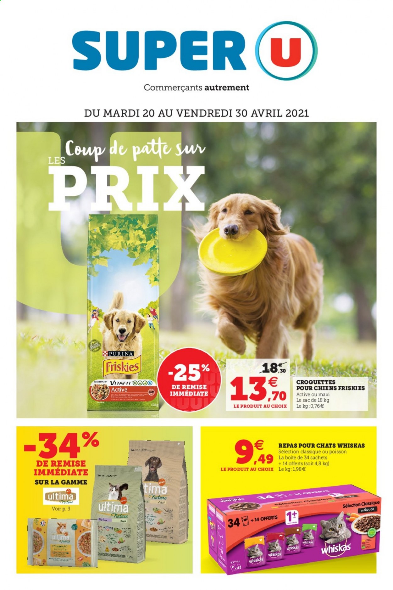 Catalogue SUPER U - 20/04/2021 - 30/04/2021. Page 1