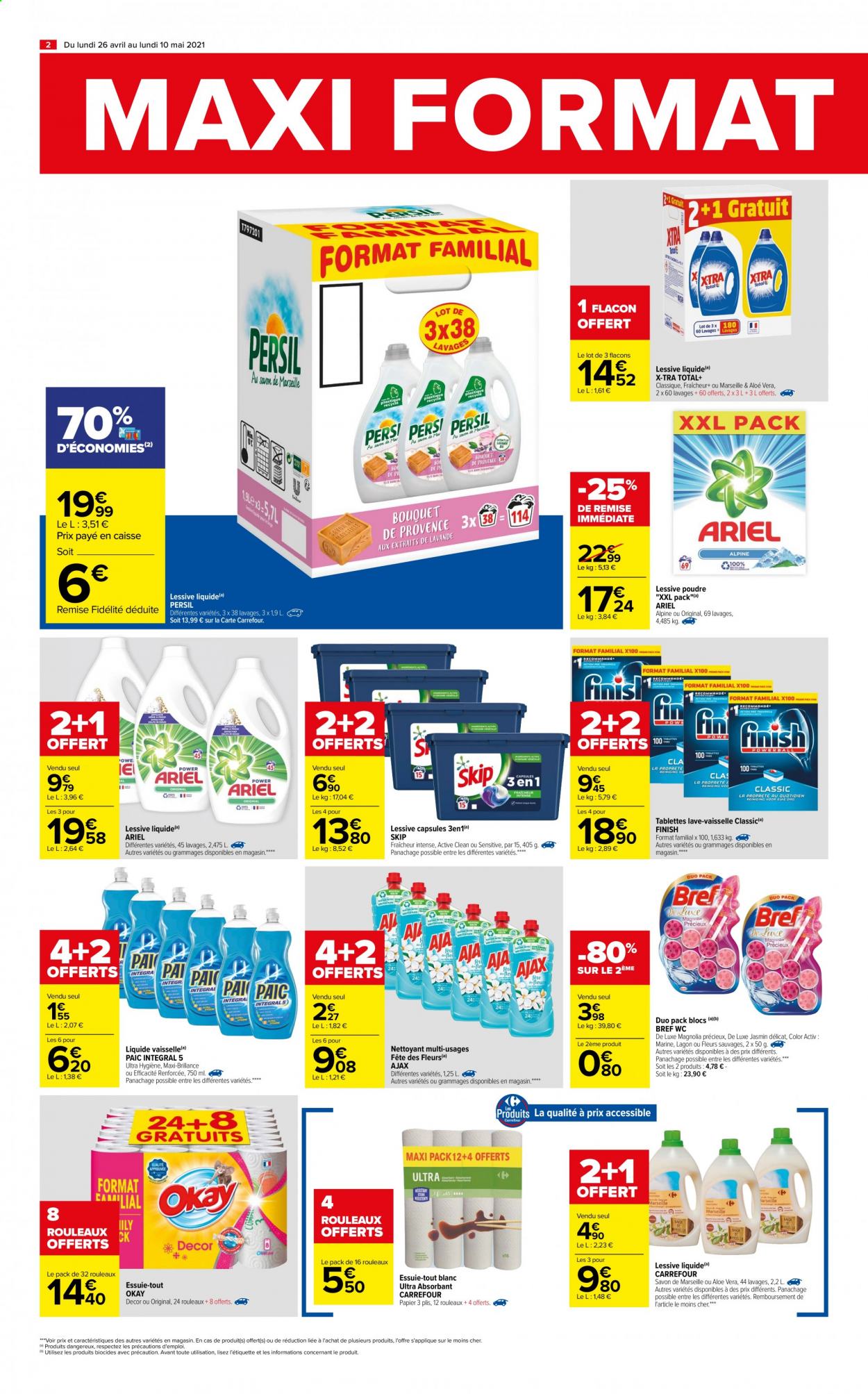 Catalogue Carrefour Hypermarchés - 26/04/2021 - 10/05/2021. Page 2
