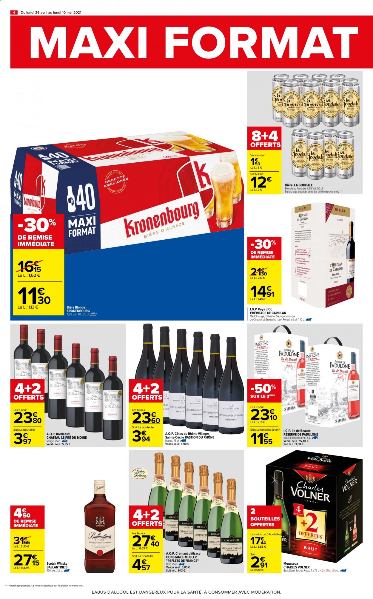 Catalogue Carrefour Hypermarchés - 26/04/2021 - 10/05/2021. Page 4